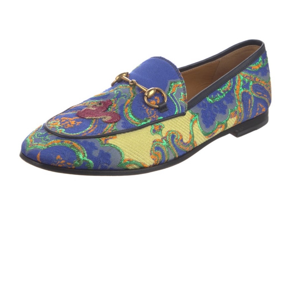 Gucci Horsebit Accent Loafers